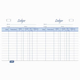 Ledger Pocket Size (No. 0, 00, 000), (9.5 x 12.5cm) Soft Cover Plastic (PVC)
